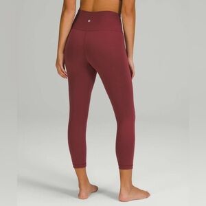 lululemon athletica Burgundy Leggings